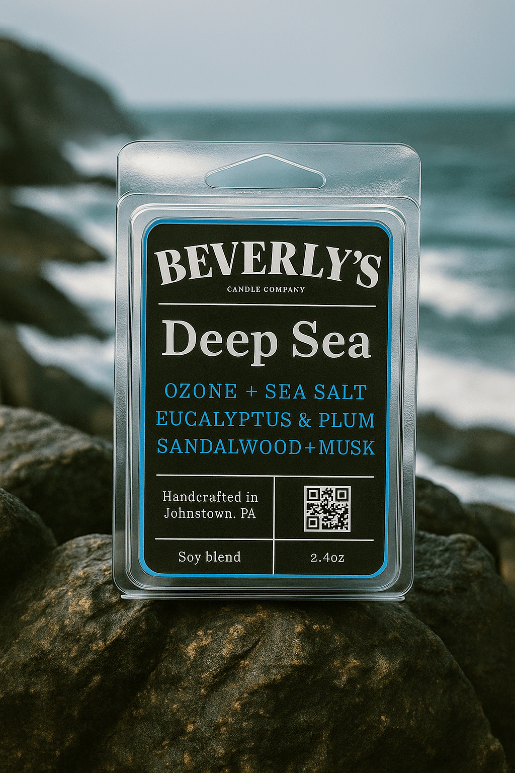Deep Sea – Aquatic Driftwood & Clean Musk Scented Wax Melts