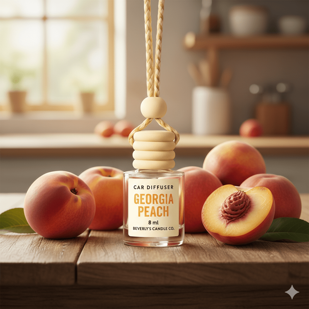 🍑 Georgia Peach – Car Diffuser (8ml)