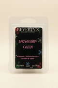 Snowberry Cabin Wax Melts | Bergamot, Mistletoe Berries & Warm Woods | Soft Winter Cabin Aroma