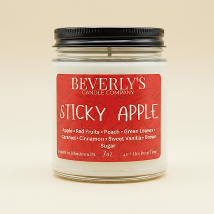 Sticky Apple – Caramel Apple & Warm Cinnamon Candle