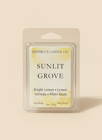 Sunlit Grove Soy Blend 3 oz Wax Melts – Signature Collection