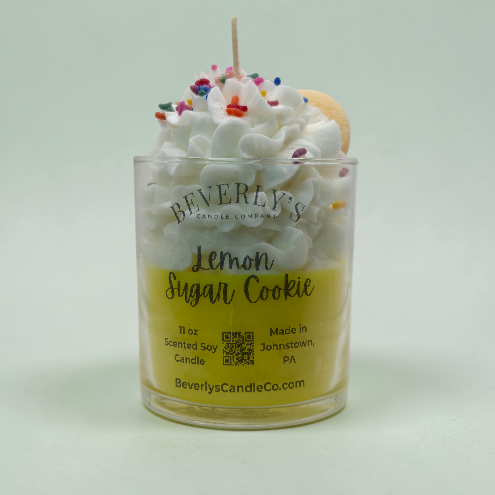 Lemon Sugar Cookie - 11 oz Gourmet Dessert Candle