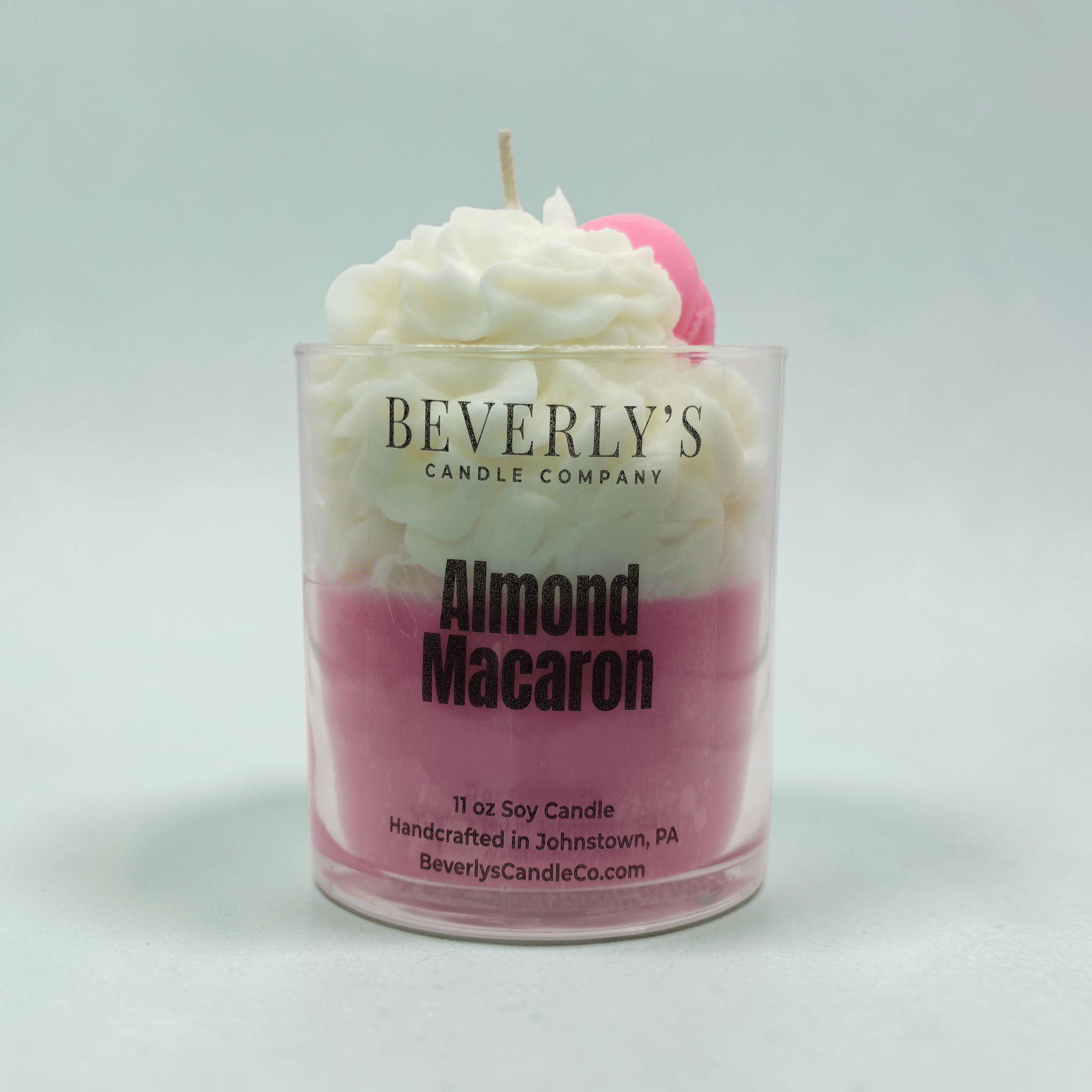 Almond Macaron – 11 oz Gourmet Dessert Soy Candle