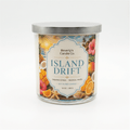 Island Drift Candle – tropical fruit, driftwood and exotic florals 10oz hand-poured candle by Beverly's Candle Company