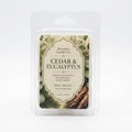 Cedar & Eucalyptus Wax Melts | Fresh Woody & Spa Inspired Scent | Strong Clean Throw