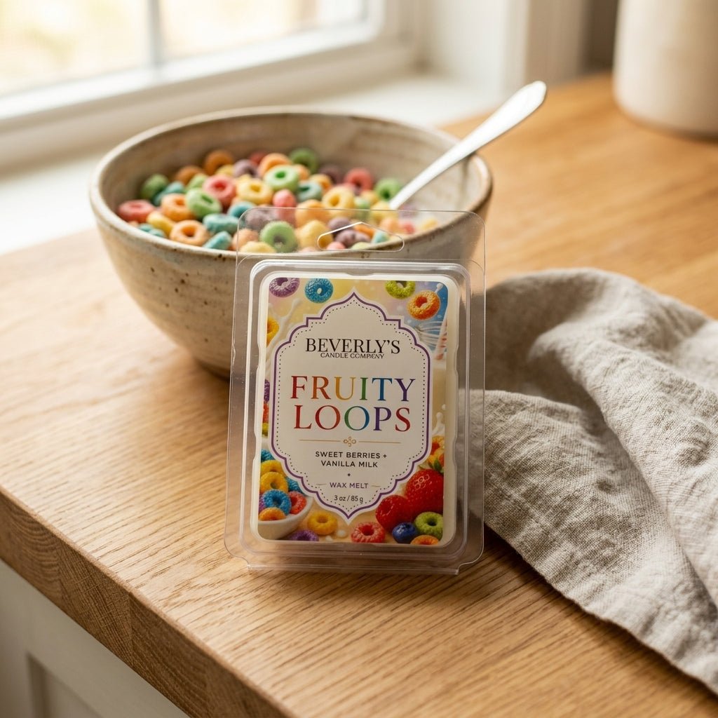 Fruity Loops Wax Melts – Sweet Cereal & Vanilla Scent