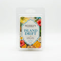 Island Drift Wax Melts – tropical citrus and driftwood 3oz clamshell by Beverly's Candle Company