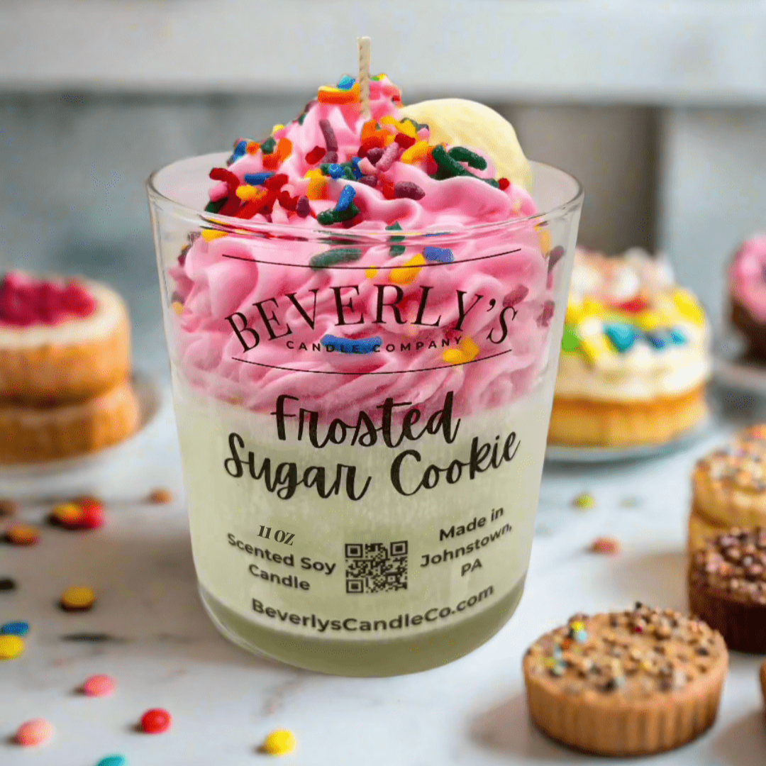Frosted Sugar Cookie Candle