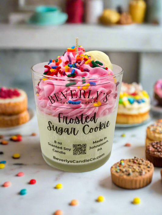 Frosted Sugar Cookie Candle
