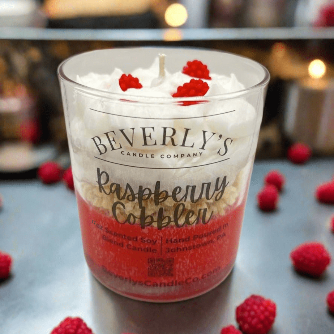 Raspberry Cobbler Candle