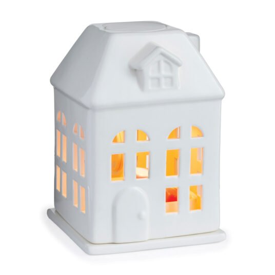 Porcelain House Canopy electric wax melt warmer by Beverly's Candle Company