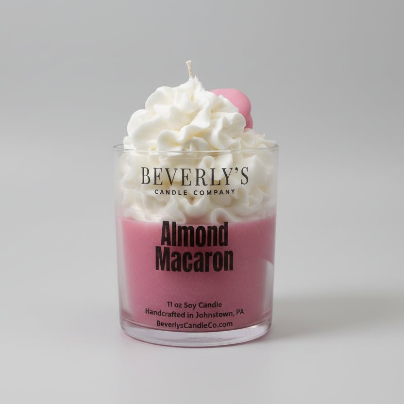 Almond Macaron Candle – 11 oz Bakery-Inspired Soy Candle
