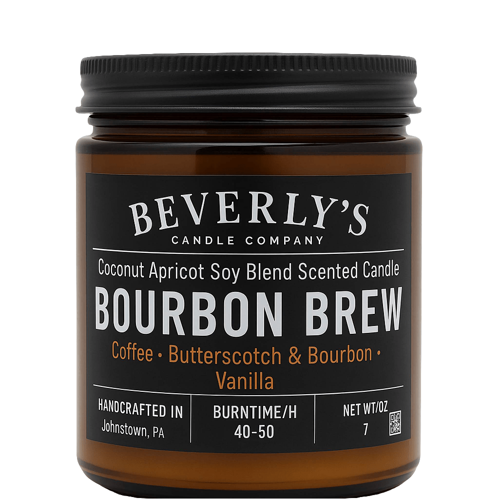 Bourbon Brew – Butterscotch Bourbon & Espresso Scented Candle