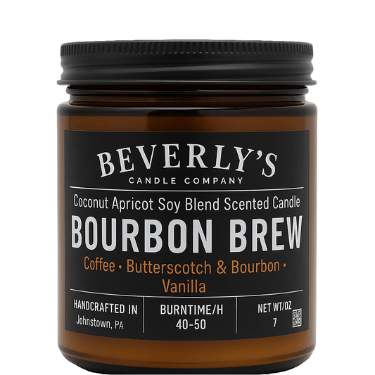 Bourbon Brew – Butterscotch Bourbon & Espresso Scented Candle