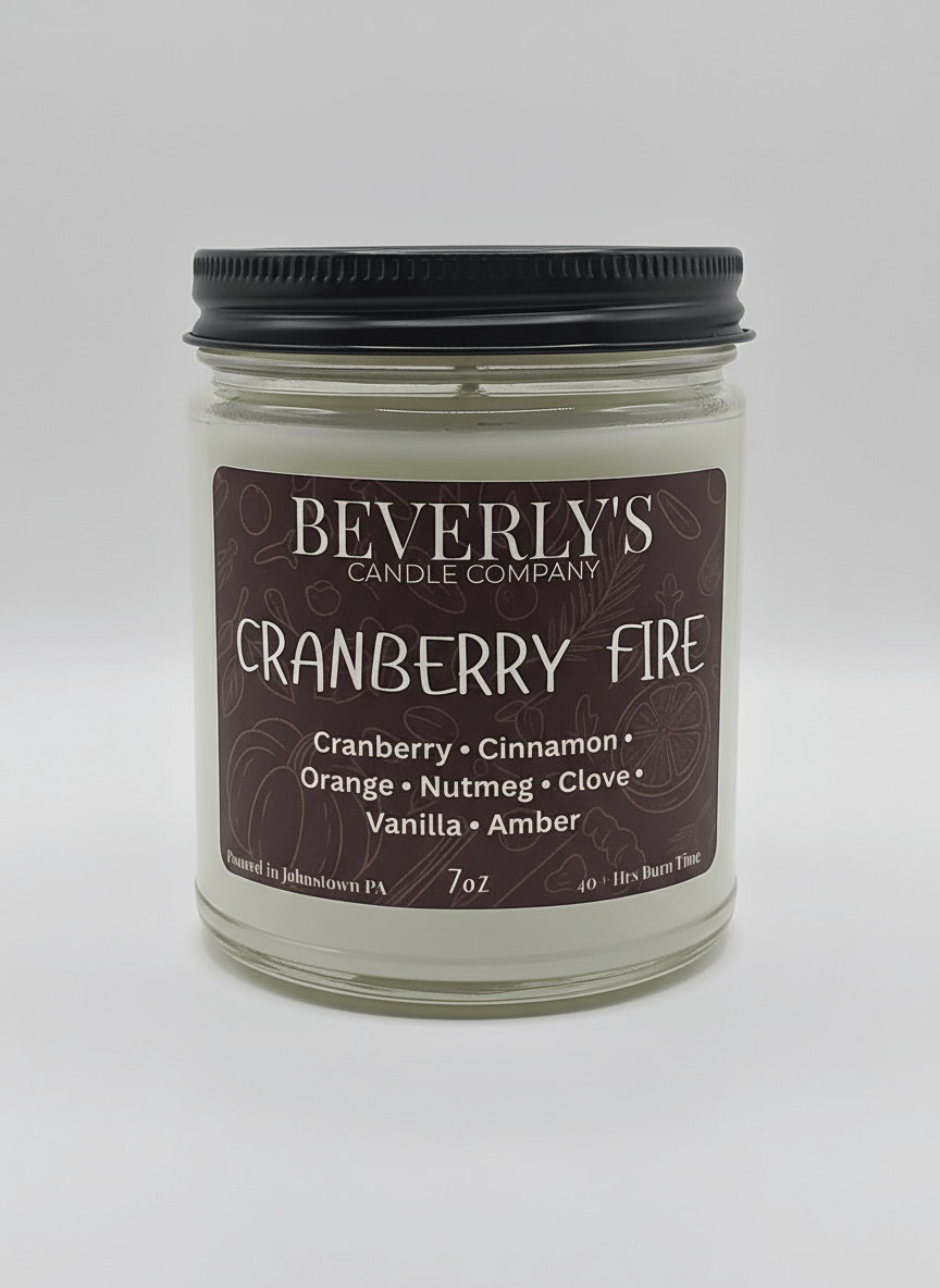 Beverly's Candle Company - Cranberry Fire Product Image