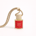 Sticky Apple Car Diffuser | Red Apple, Warm Caramel & Holiday Spice | Long-Lasting 8ml Freshener