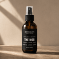 The Mob Room and Linen Spray Earthy Woods, Citrus & Amber Scent | 4oz by Beverly's Candle Company