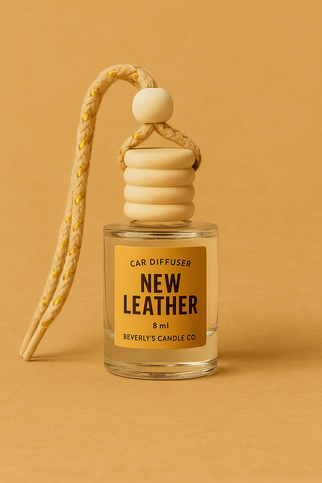 🧥 New Leather – Car Diffuser (8ml)