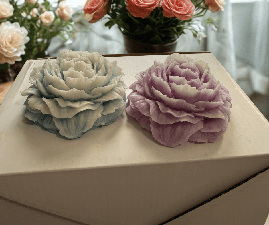 Ombre Peony Wax Melt Gift Box