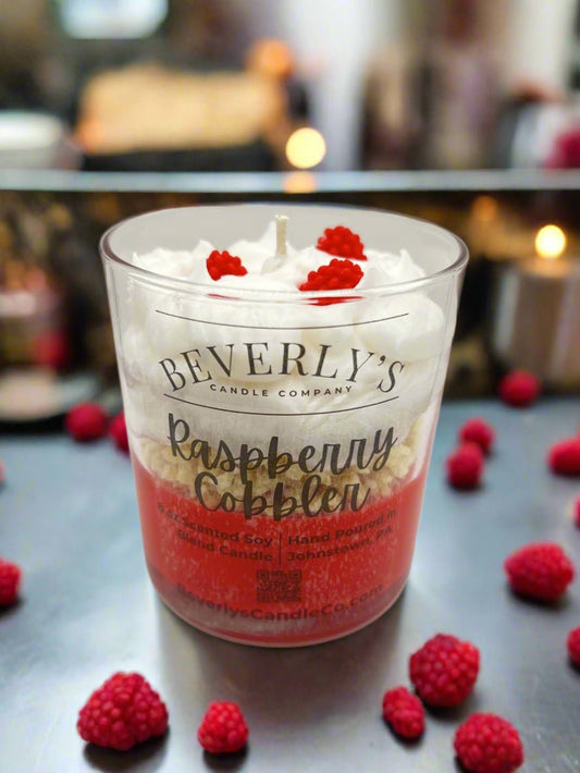 Raspberry Cobbler Candle