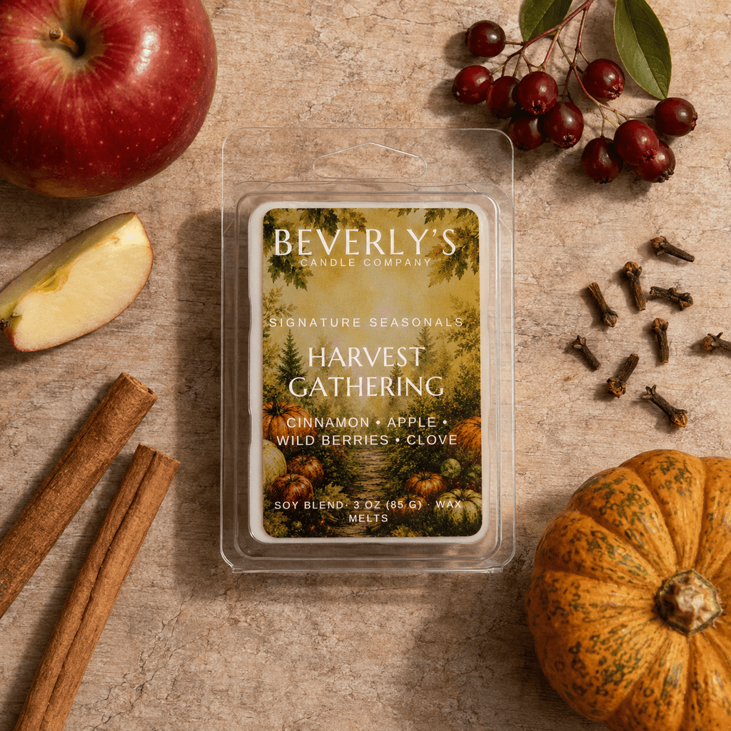 Harvest Gathering Wax Melts Fruit, Berries & Warm Cinnamon by Beverly's Candle Company