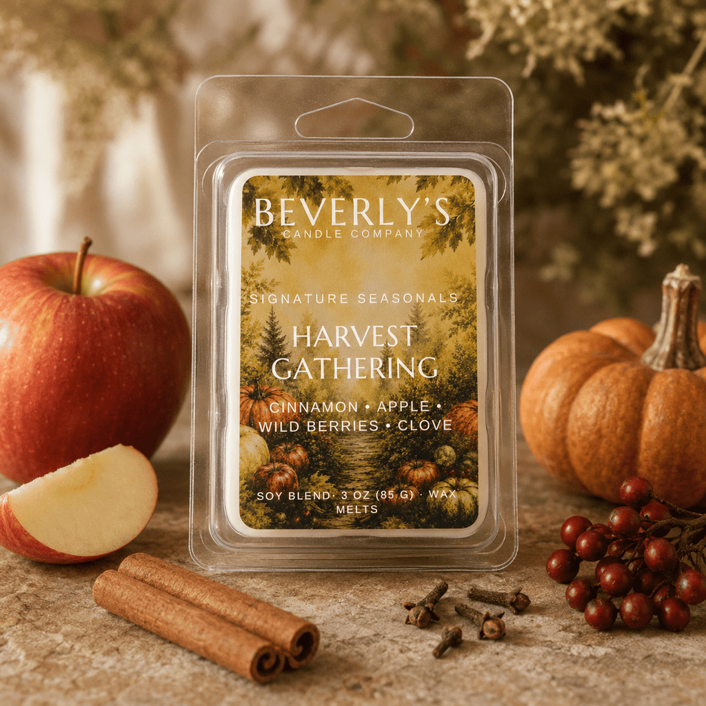 Harvest Gathering Wax Melts Fruit, Berries & Warm Cinnamon by Beverly's Candle Company