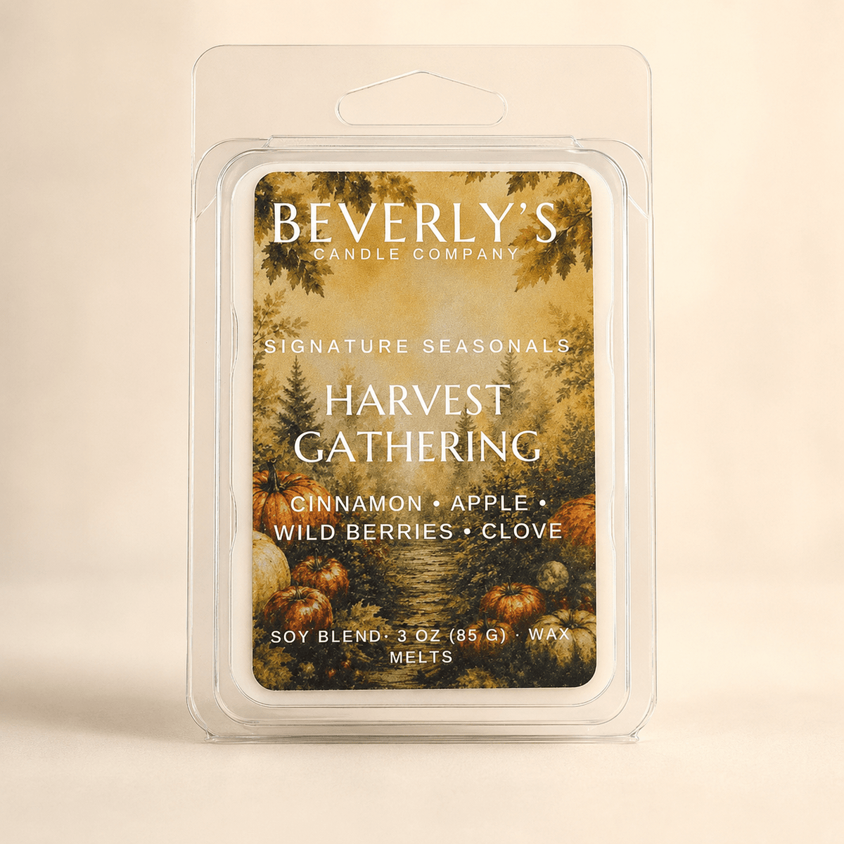 Harvest Gathering Wax Melts Fruit, Berries & Warm Cinnamon by Beverly's Candle Company