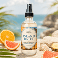 Island Drift Room and Linen Spray Tropical Fruit, Florals & Driftwood Scent | 4oz by Beverly's Candle Company