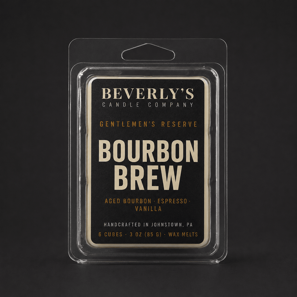 Bourbon Brew Wax Melts Coffee, Bourbon & Vanilla Scent by Beverly's Candle Company
