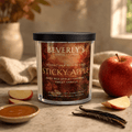Sticky Apple Candle Caramel Apple, Vanilla & Brown Sugar | 10oz by Beverly's Candle Company