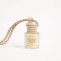 Georgia Peach Car Diffuser – juicy peach, citrus and vanilla 8ml hanging air freshener by Beverly's Candle Company